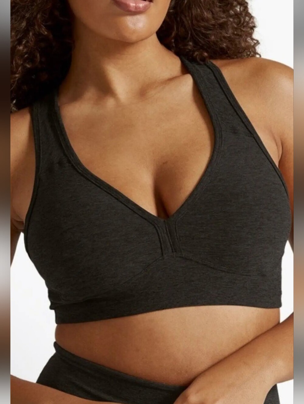 BEYOND YOGA SPACEDYE LIFT YOUR SPIRITS MEDIUM SUPPORT BRA /SIZE : XLARGE